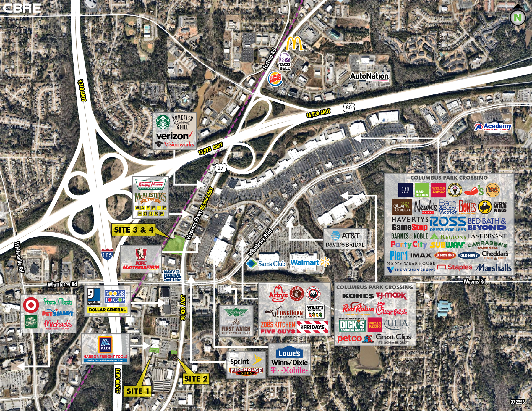 North Columbus Outparcels — Lease in Columbus, GA, photo 1 of 3