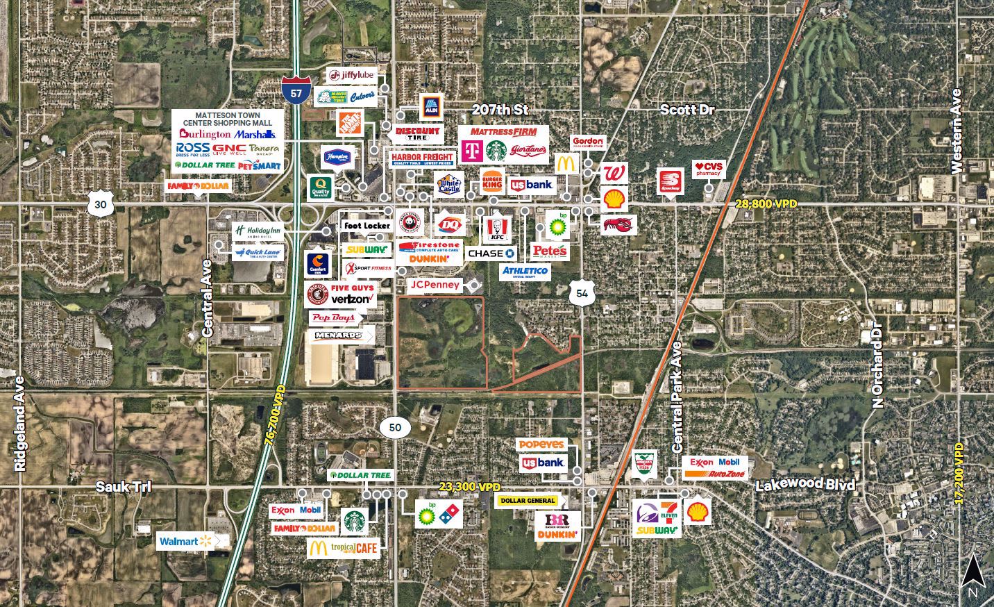Land in Matteson, IL — Sale in Matteson, IL, photo 3 of 8